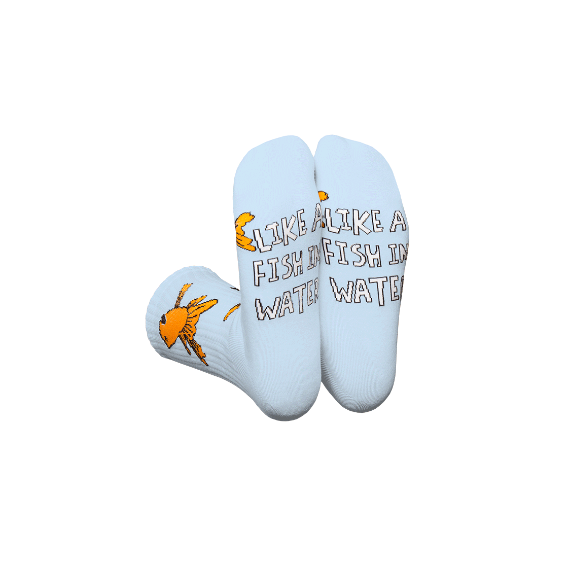 잇마이삭스 Goldfish 금붕어 삭스 양말(Eat My Socks Flat Pack Goldfish) - 3