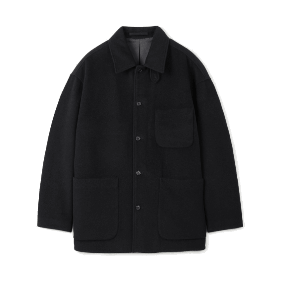 TMCAW26301BKX 24/7series Cashmere Blended French Work Jacket Black