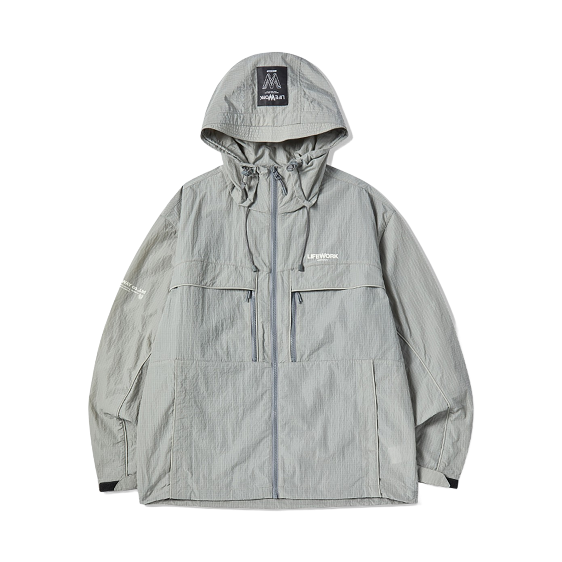 라이프워크 체크 패턴 윈드 브레이커_LW262JP411(Lifework Check Pattern Windbreaker_LW262JP411) - 3