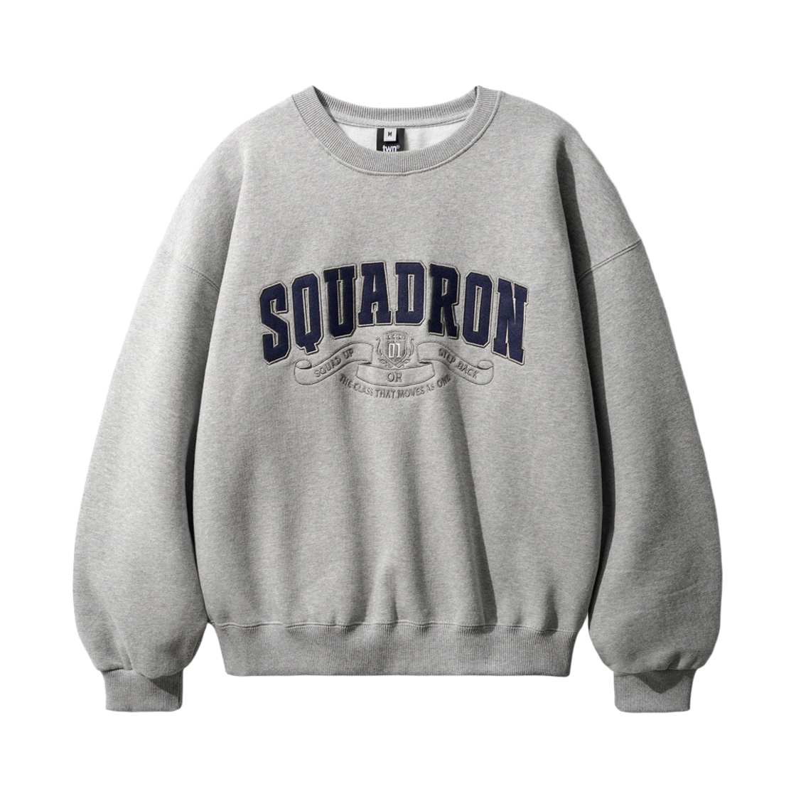 JIMT3627_gray_29 TWN Unit On SweatShirt Gray JIMT3627