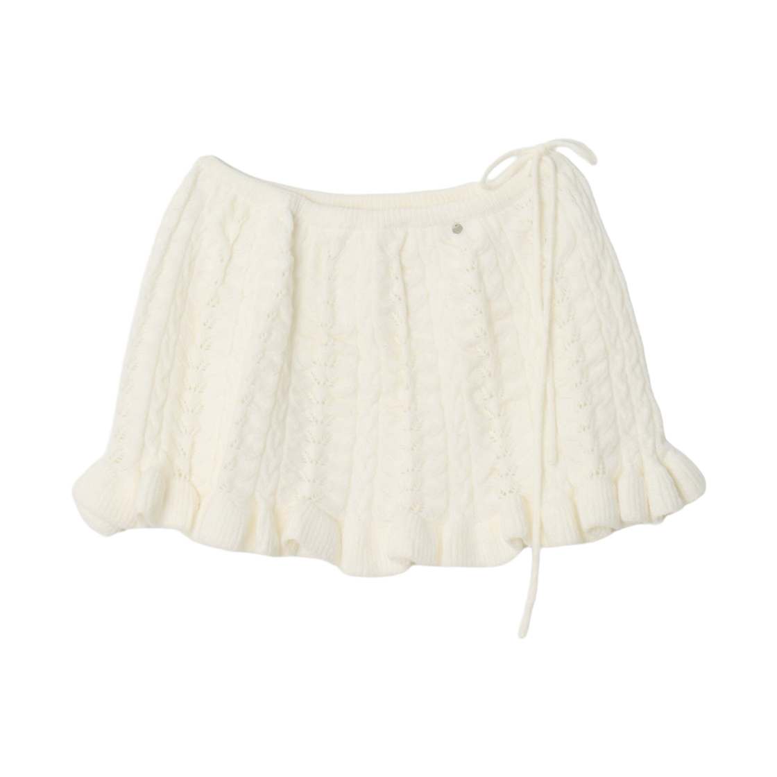 메종르하르 프린지 레이어드 니트 스커트 3color(maisonlehar Fringy Layered Knit Skirt 3color) - 3