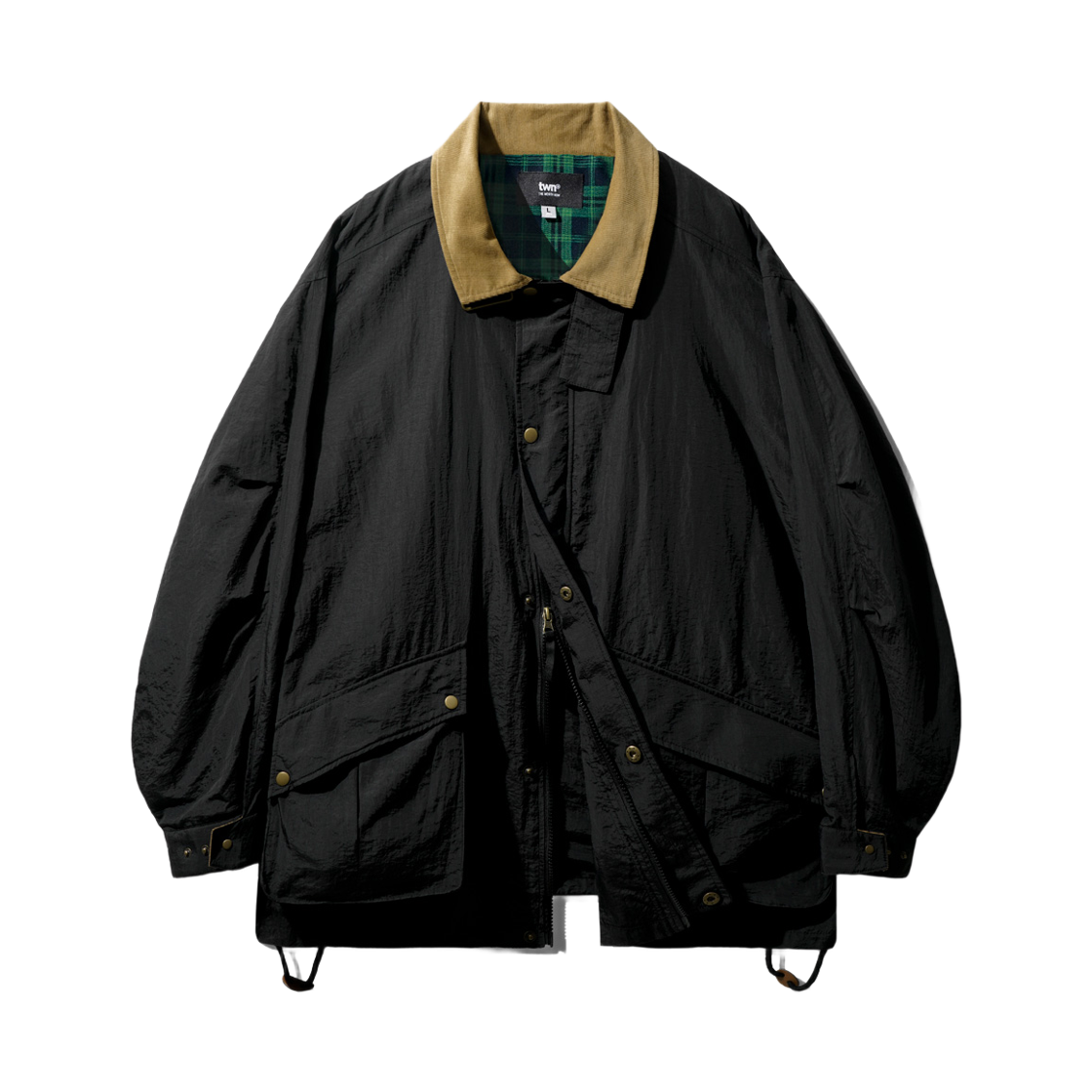 JYOT3566_black_29 TWN Naturertover Hunting Jacket Black JYOT3566