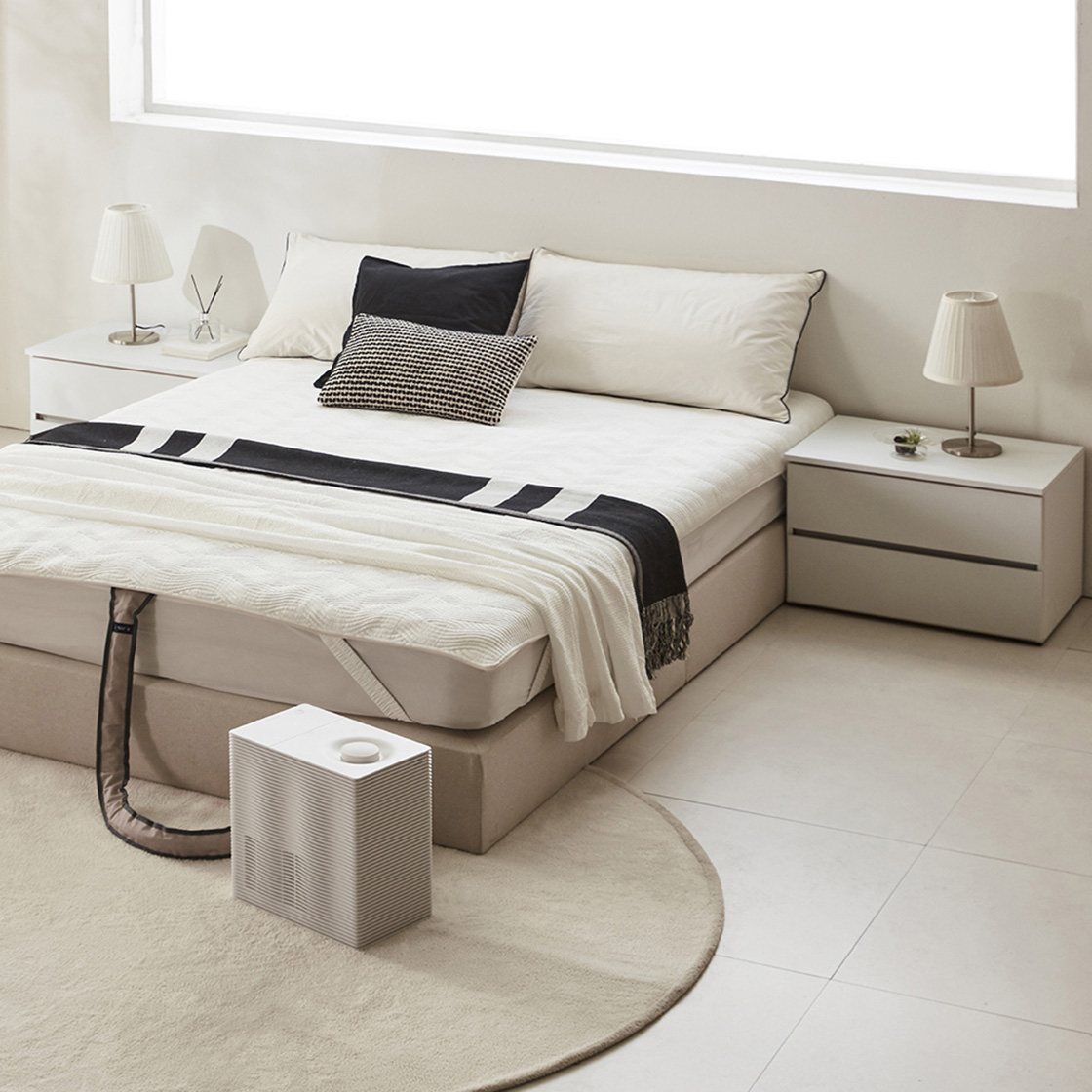 경동나비엔 슬림형 싱글 냉온수 숙면매트 사계절매트 PRO EMF503-SS(Kyungdong Navien Slim Hot & Cold Sleep Mat Four-Season Mat PRO EMF503-SS) - 2