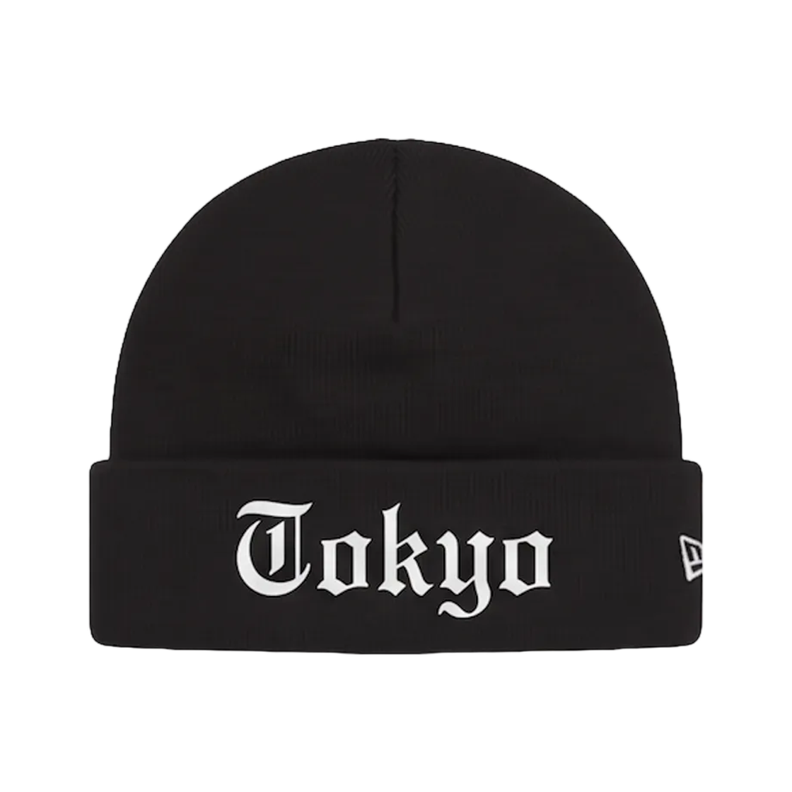 - Supreme New Era Shop Beanie Tokyo Black - Offline Store Exclusive