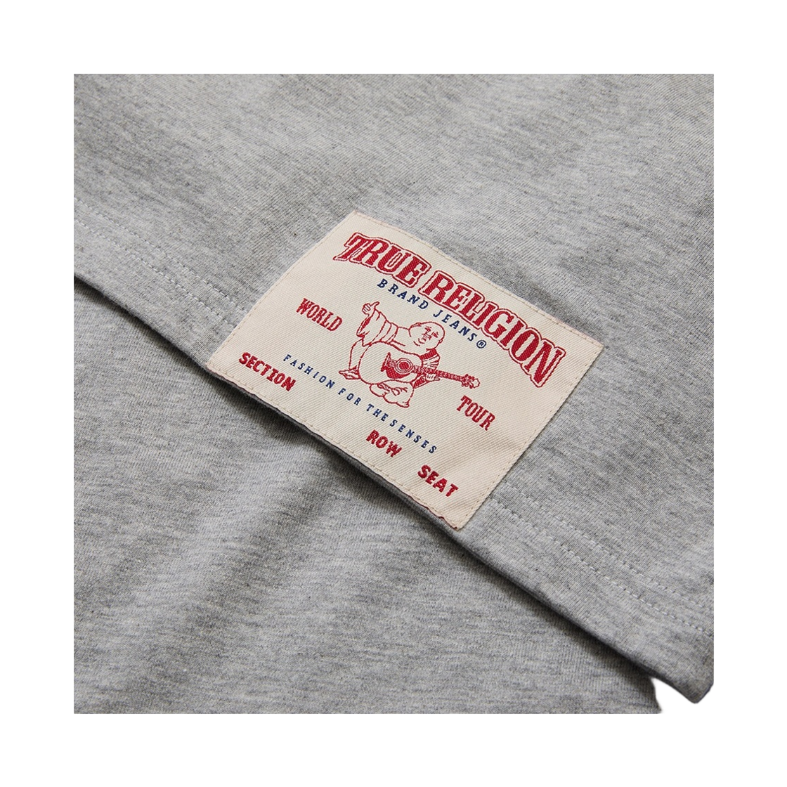 트루릴리젼 빅 홀스슈 롱슬리브 - 멜란지 그레이(True Religion Big Horseshoe Long Sleeve - Melange Grey) - 3