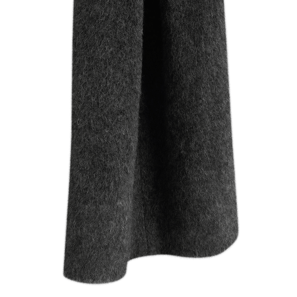 에핑글러 우먼 모헤어 하프 코트 차콜 - 26FW(Epingler Women Mohair Half Coat Charcoal- 26FW) - 3