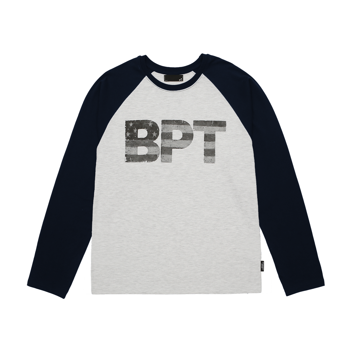 비피투디스오더 USA 래글런 롱 슬리브 티셔츠 네이비(BP2DISORDER USA Flag Raglan Long Sleeve T-Shirt Navy)