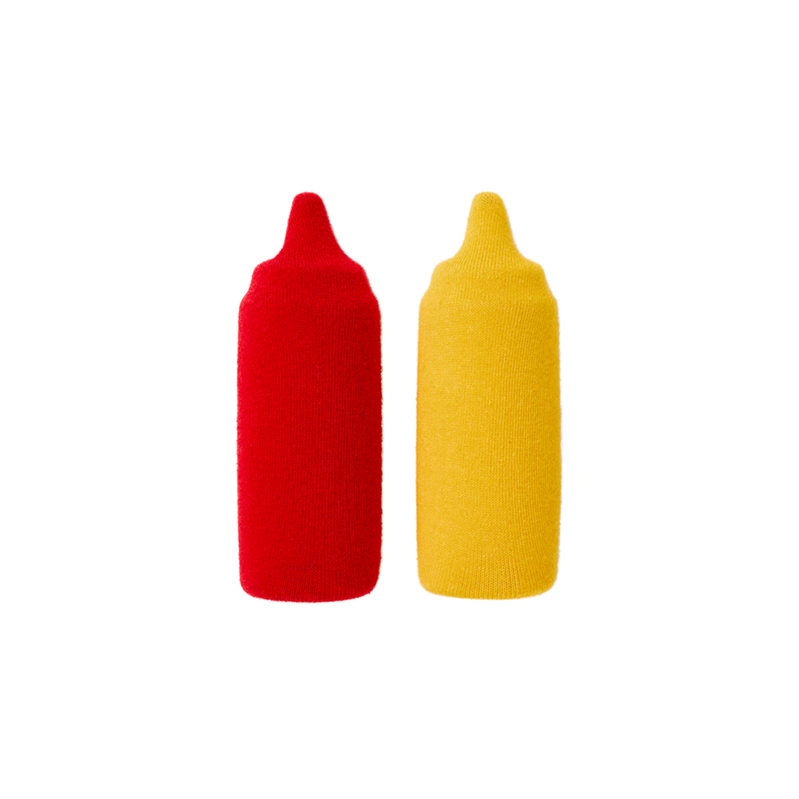 잇마이삭스 3D Ketchup&Mustard 케첩 머스타드 삭스 양말 (2 pairs)(Eat My Socks 3D Ketchup&Mustard (2 pairs)) - 3
