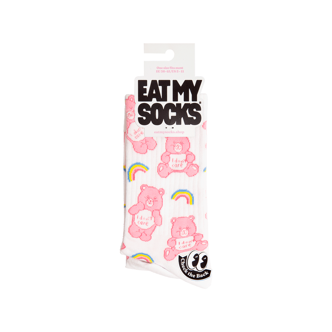 Flat Pack Teddy Rainbow Eat My Socks Flat Teddy Rainbow