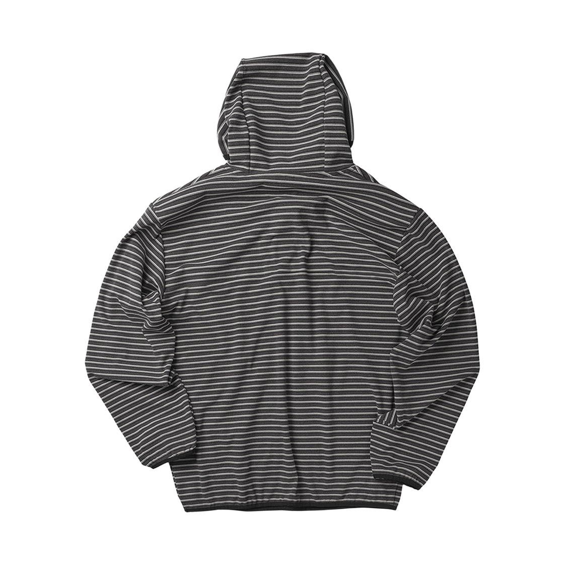 노디 멀티 스트라이프 플리스 후디 차콜(NODI Multi Stripe Fleece Hoodie Charcoal) - 2