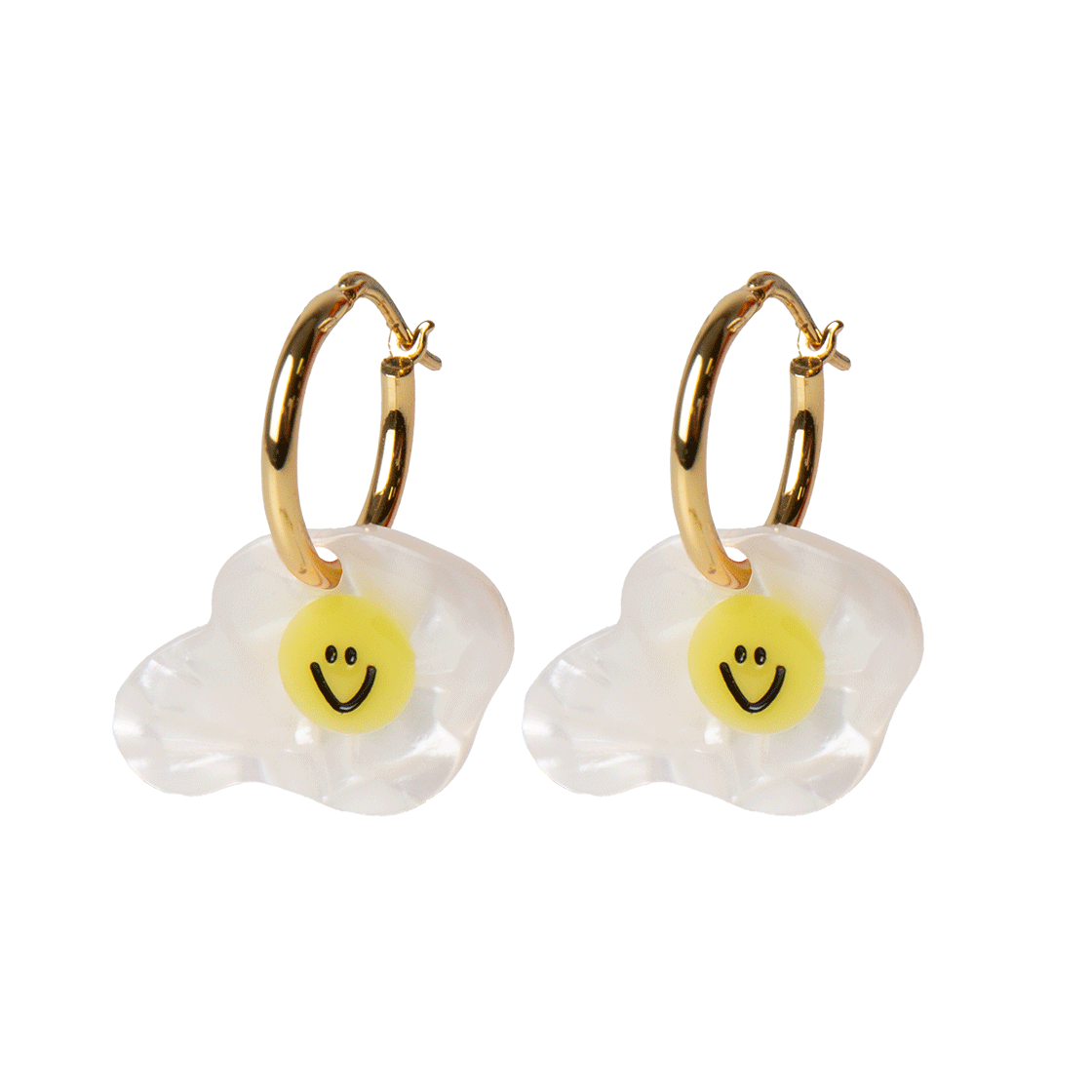 Egg Fried Earring Eat My Socks Egg Fried Earring