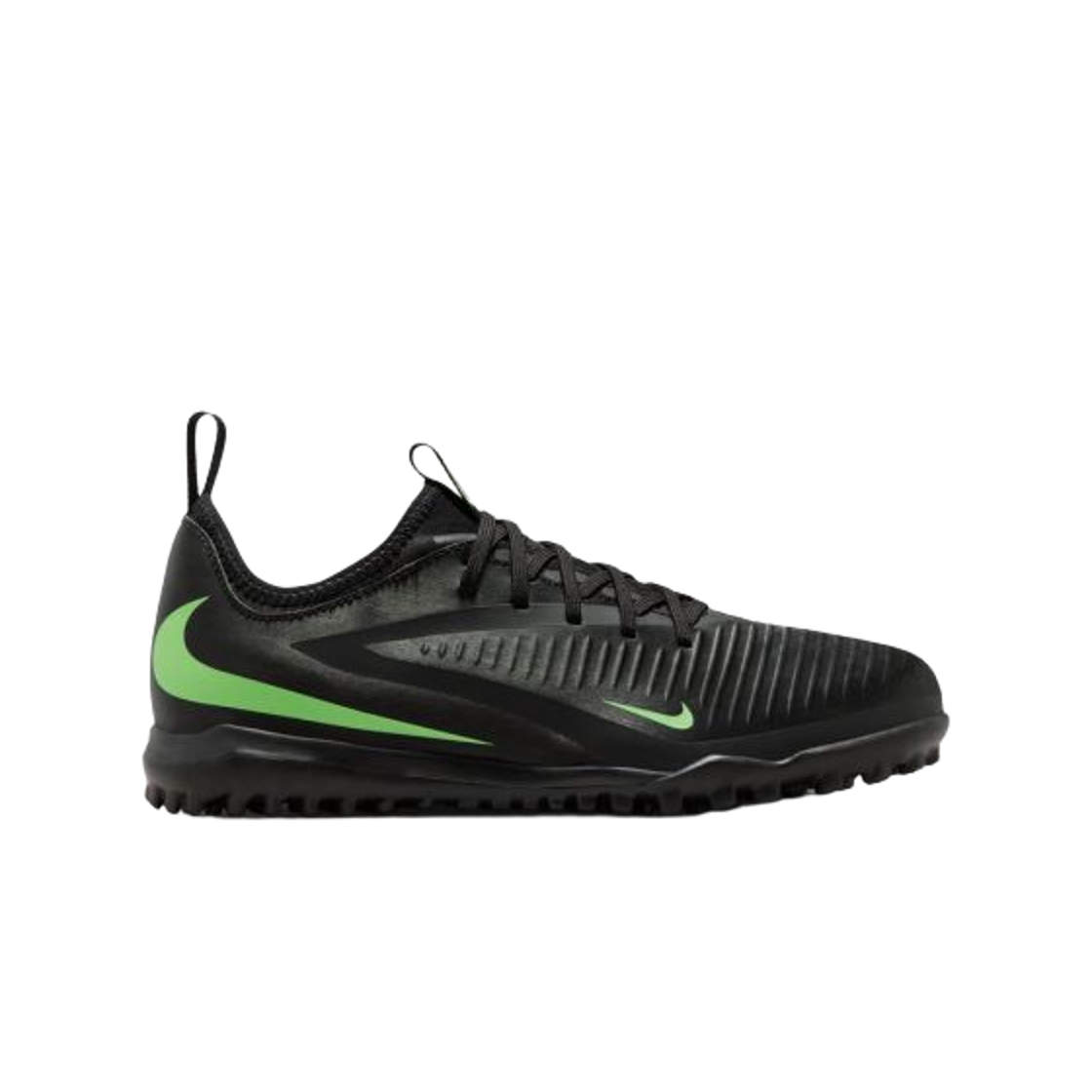 HQ2038-001 (JR) Nike Phantom 6 Low Academy TF Black Illusion Green