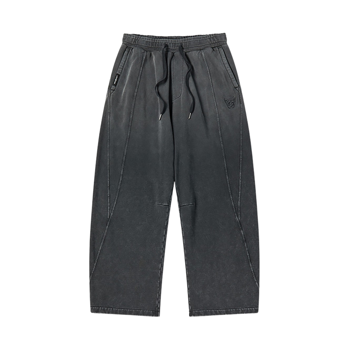 라이프워크 빈티지 데미지 로고 와이드 팬츠_LW263KL308(Lifework Vintage Damage Logo Wide Pants_LW263KL308) - 3