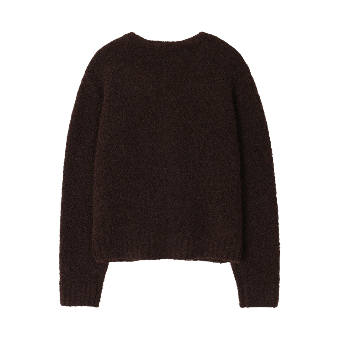 송지오 지제로 부클 브이넥 가디건 브라운(SONGZIO ZZERO Boucle V Neck Cardigan Brown) - 2