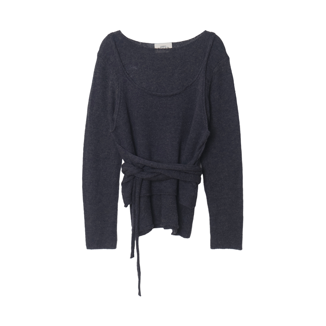 메종르하르 루미에 니트 SET (라운드니트+슬리브리스) 3color(maisonlehar Rumie Knit Set (Roundknit+sleeveless) 3color) - 3