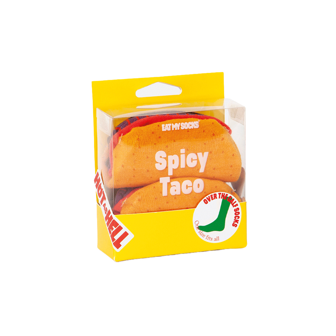 잇마이삭스 3D Spicy Taco 스파이시 타코 삭스 양말(Eat My Socks 3D Spicy Taco) - 3