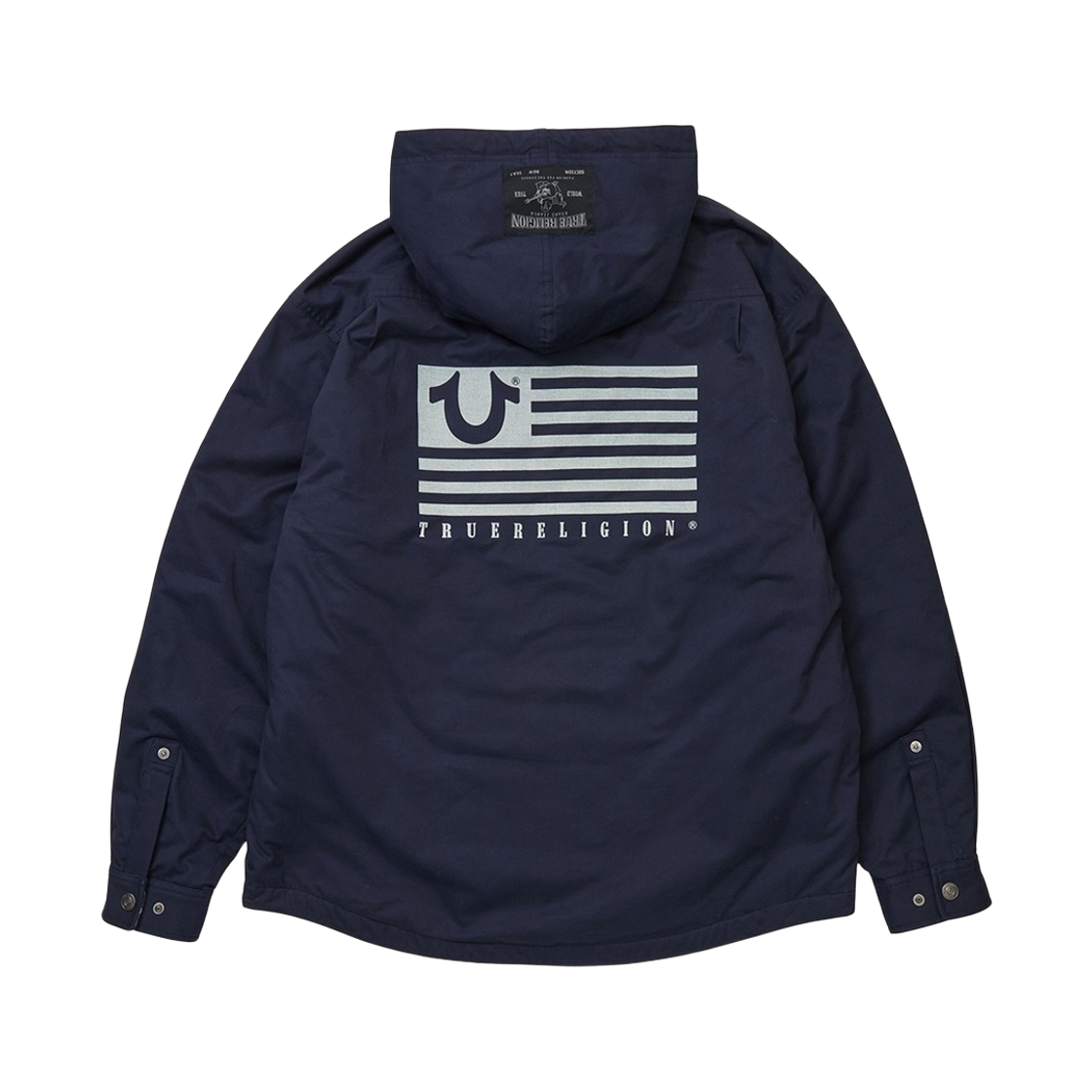 트루릴리젼 글로리어스 패디드 셔츠 자켓 - 네이비(True Religion Glorious Padded Shirt Jacket - Navy) - 2