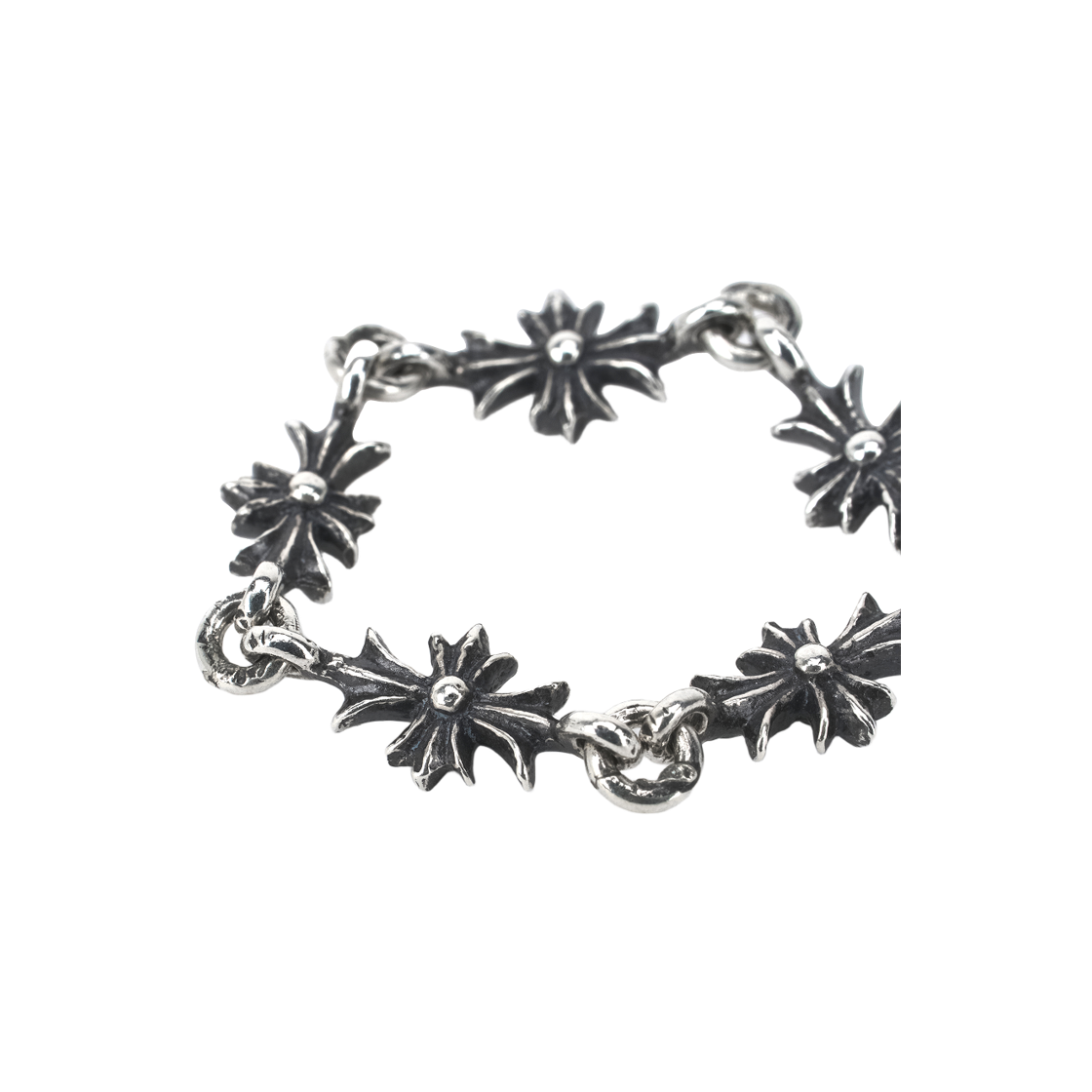 크롬하츠 타이니 E CH 플러스 링크 링 실버(Chrome Hearts Tiny E CH Plus Link Ring Silver) - 5