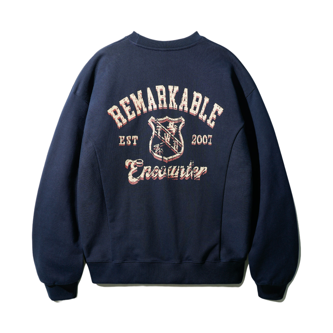 HSMT3617_navy_29 TWN Encounter Sweatshirts Navy HSMT3617