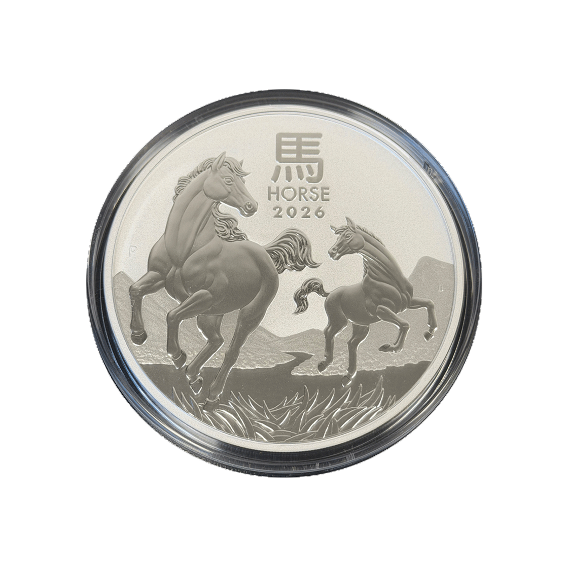은 퍼스 민트 2026 호주 루나 시리즈 III 말의 해 코인 1000g(Silver The Perth Mint 2026 Australian Lunar Series III Year of the Horse Coin 1000g)