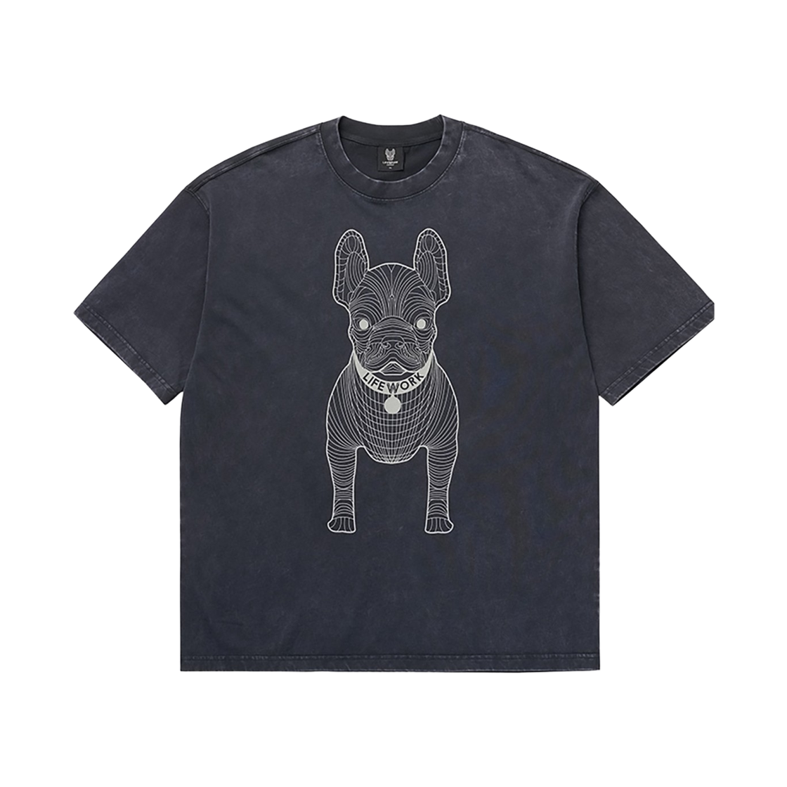 라이프워크 가먼트다잉 빅라독 반팔 티셔츠_LW265TS991(Lifework garment-dyed Big Rad short-sleeve T-shirt_LW265TS991) - 3