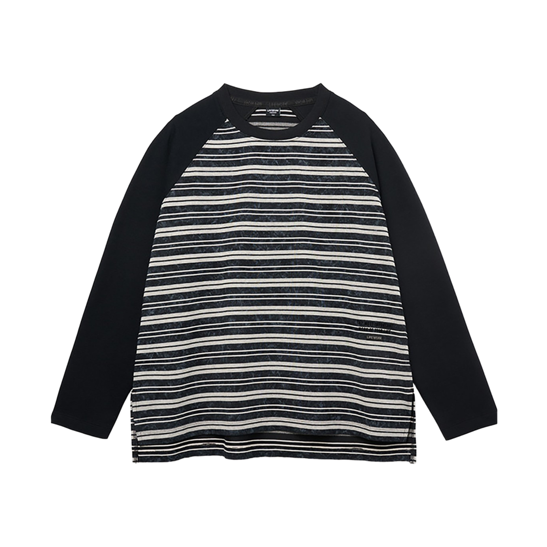 라이프워크 빈티지 스트라이프 래글런 긴팔 티셔츠_LW263TL704(Lifework Vintage Stripe Raglan Long Sleeve T-shirt_LW263TL704) - 3