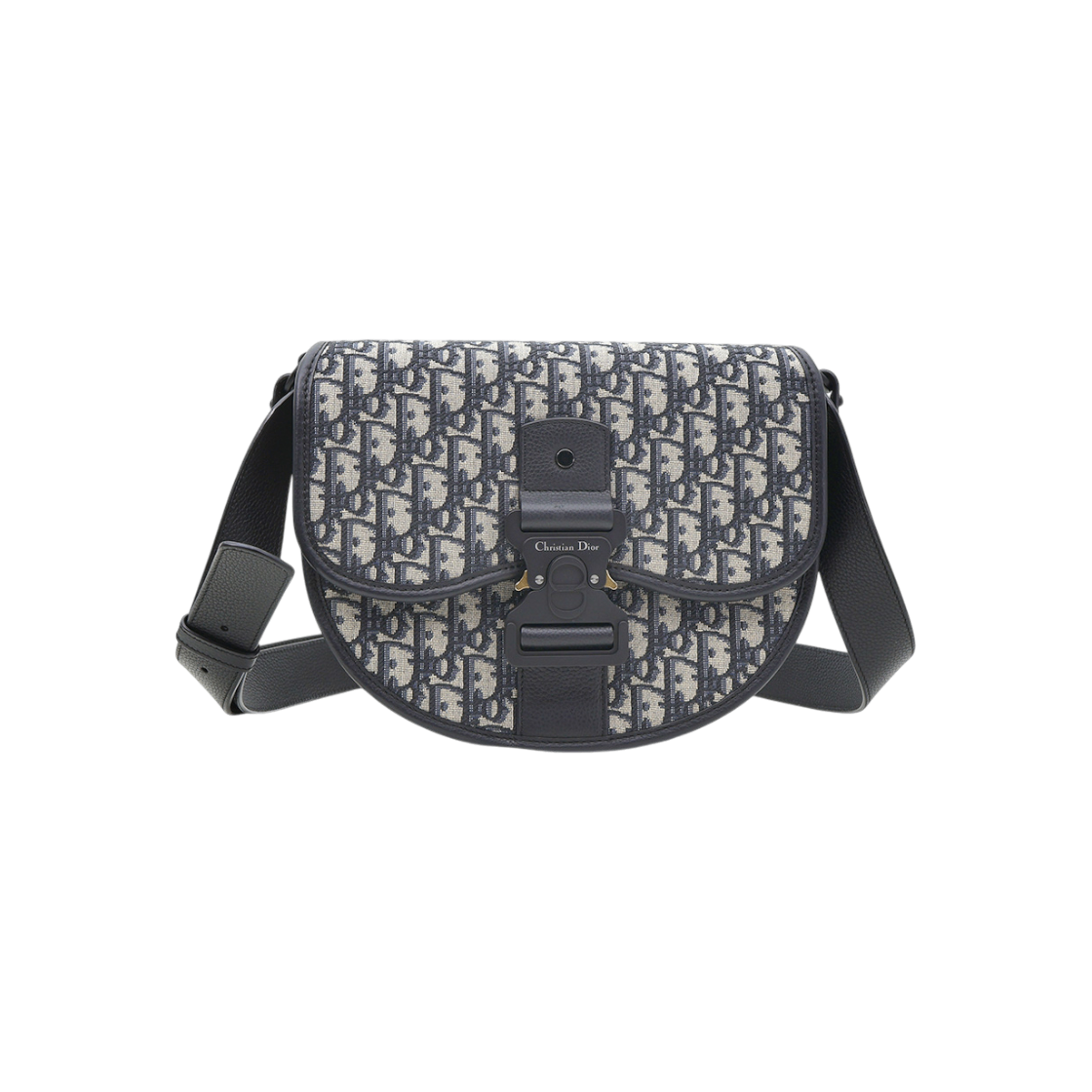 ITIFEGGDU5RQ Dior Blue Oblique Jacquard Gallop Messenger Bag