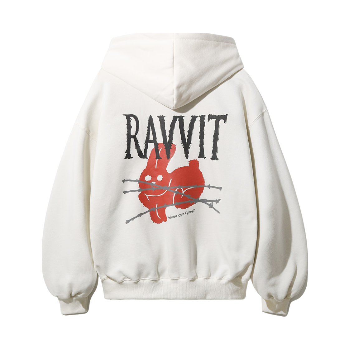 HSHD3534_ivory_29 TWN Ravvit Hoodie Ivory HSHD3534