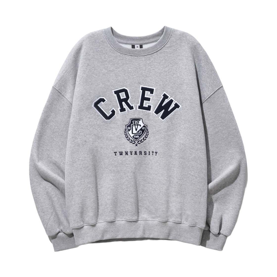 EYMT3406_gray_29 TWN City Crew Sweat Shirts Gray EYMT3406