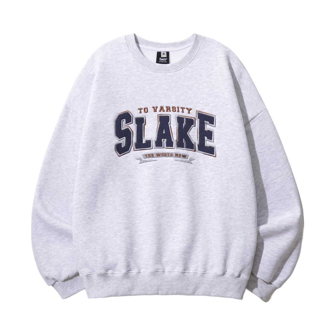 HHMT3469_whiteoatmeal_292 TWN Slake Sweat Shirts Whiteoatmeal HHMT3469