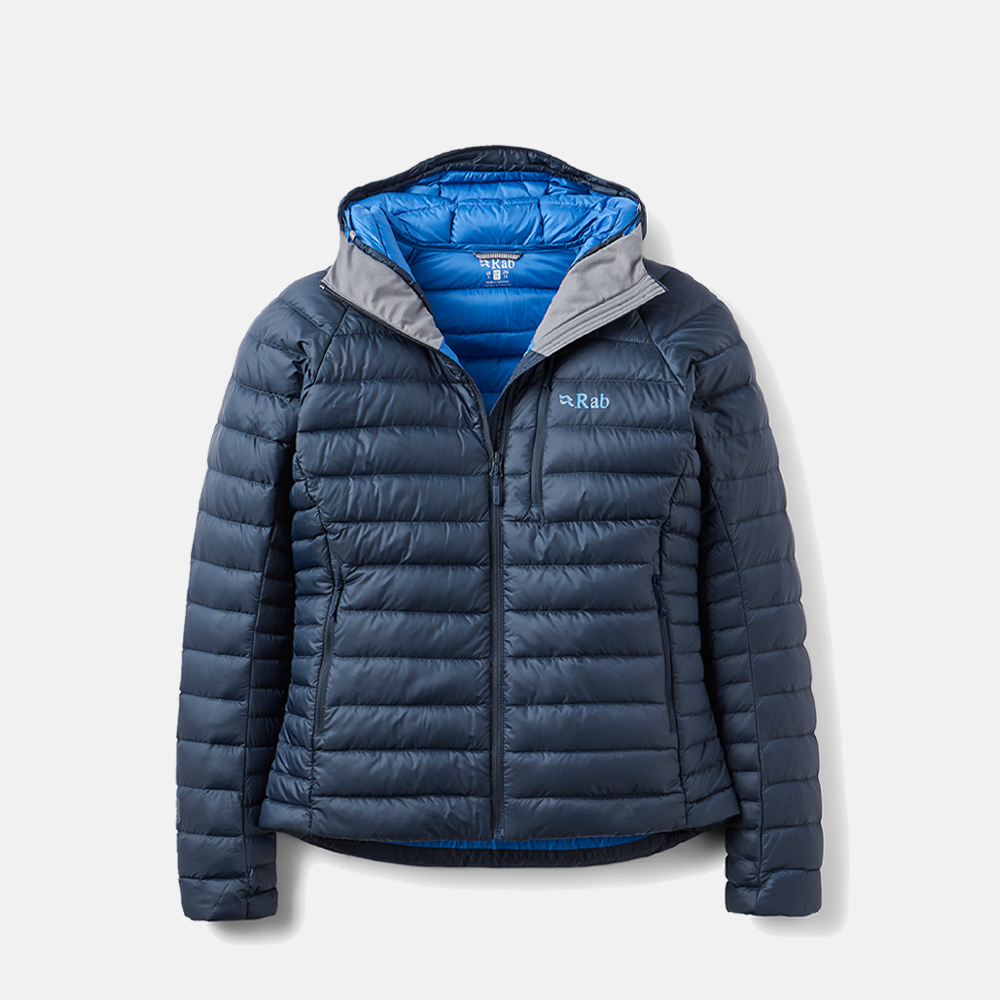 랩 마이크로라이트 알파인 후디 여 갤럭시 블루(Rab Microlight Alpine Hoody W Galaxy Blue) - 2