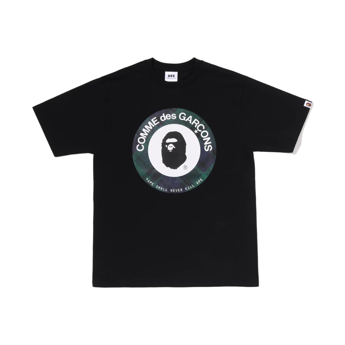 - BAPE x Comme Des Garcons Osaka Target T-Shirt Black