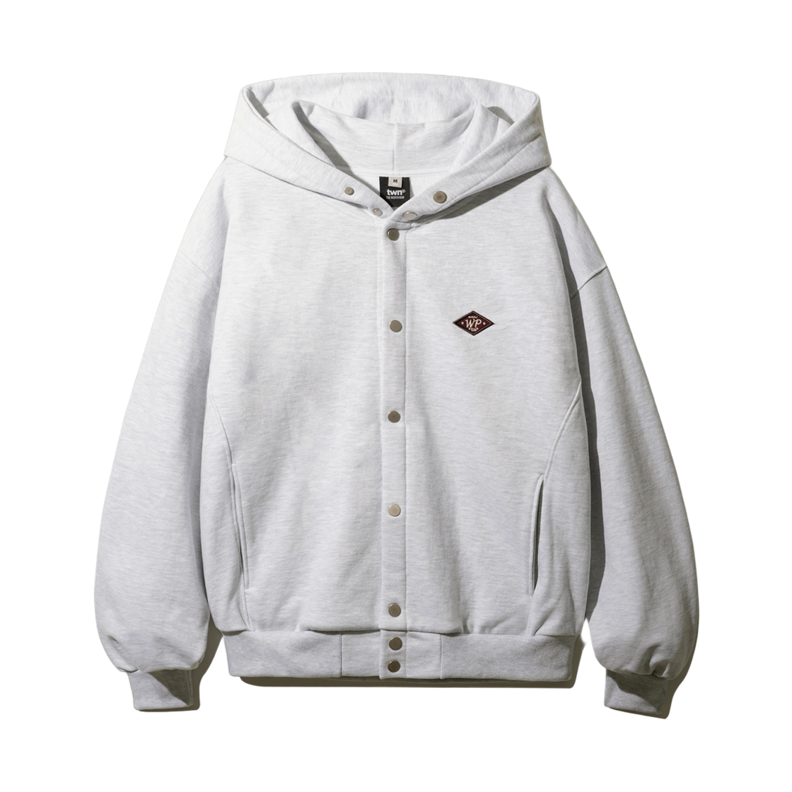 티떠블유엔 웰풋 후드 자켓 화이트오트밀 HHOT3620(TWN Wellput Hoodie Jacket Whiteoatmeal HHOT3620) - 1