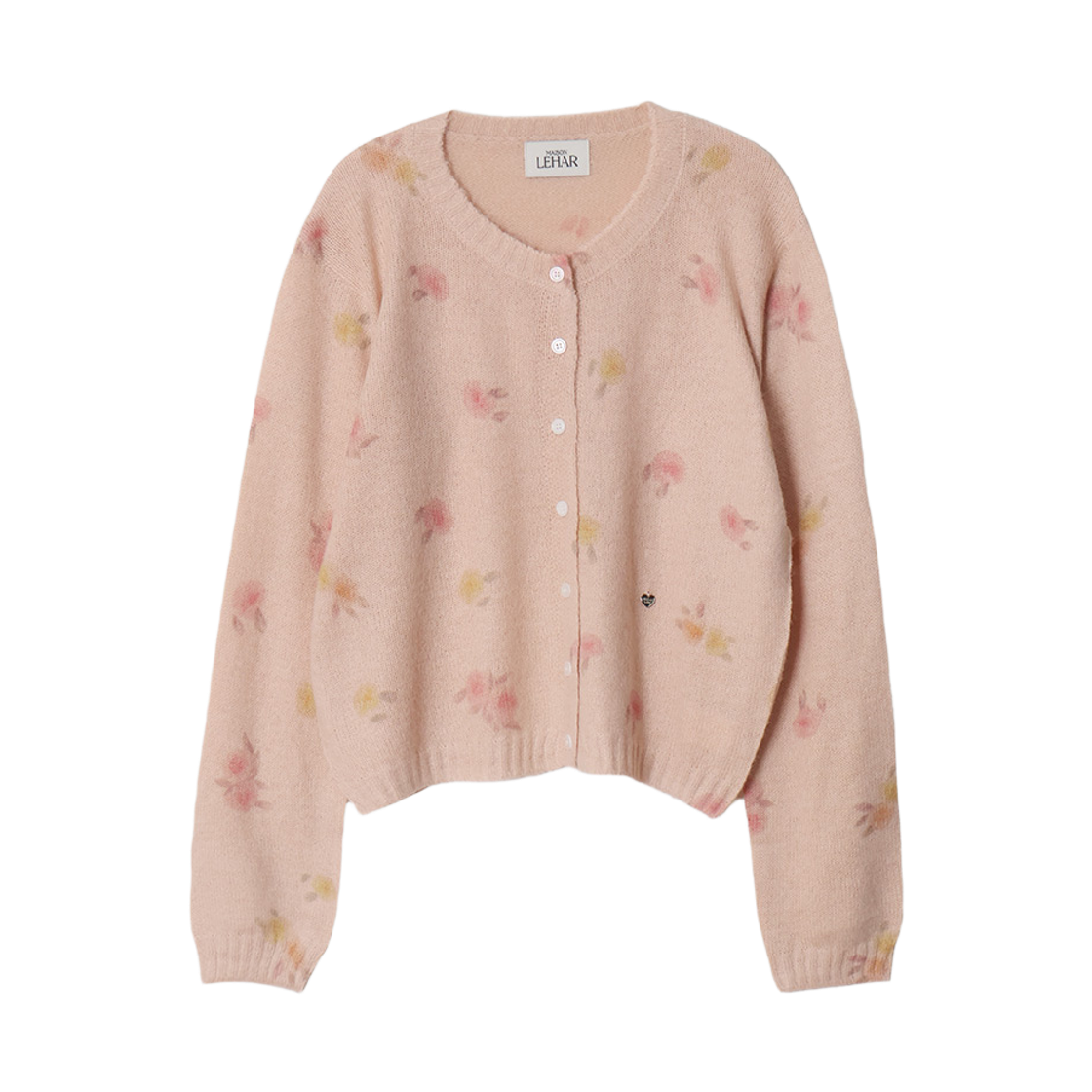 메종르하르 딜라일라 플라워 니트 가디건 3color(maisonlehar Delilah Flower Knit Cardigan 3color) - 3