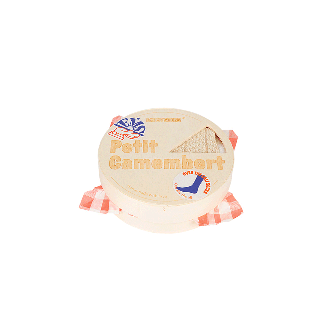잇마이삭스 3D Petit Camembert 쁘띠 까망베르 삭스 양말(Eat My Socks 3D Petit Camembert) - 3
