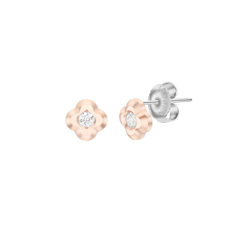 제이에스티나 CLOVIA 랩그로운 다이아몬드 귀걸이 (JJCLEL6BS159SR000)(Jestina Clovia 랩그로운 다이아몬드 귀걸이 (Jjclel6Bs159Sr000)) - 2