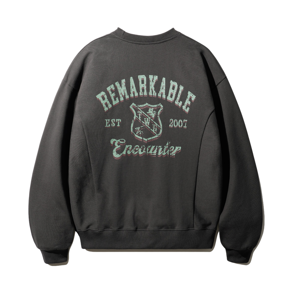 HSMT3617_darkgray_29 TWN Encounter Sweatshirts Darkgray HSMT3617