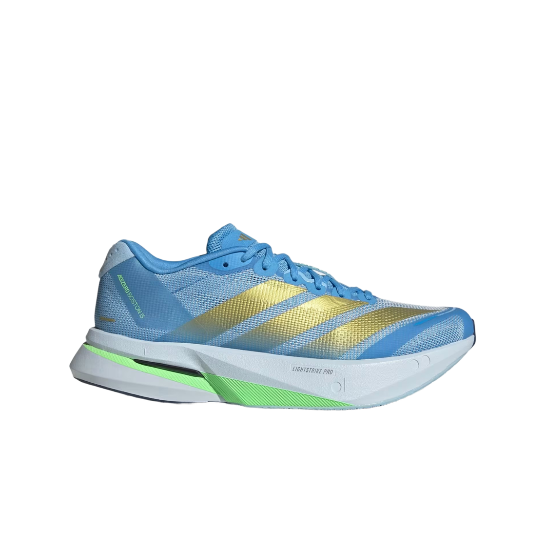 JP9250 (W) Adidas Adizero Boston 13 Blue Burst Gold Metallic