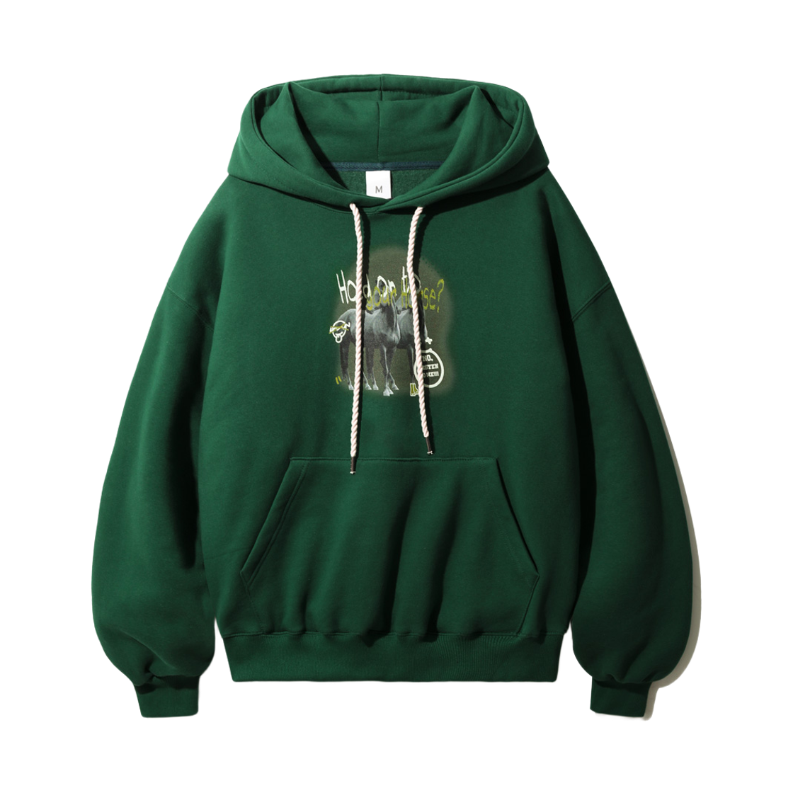 JYHD3529_mountaingreen_29 TWN Horse Hoodie Mountaingreen JYHD3529