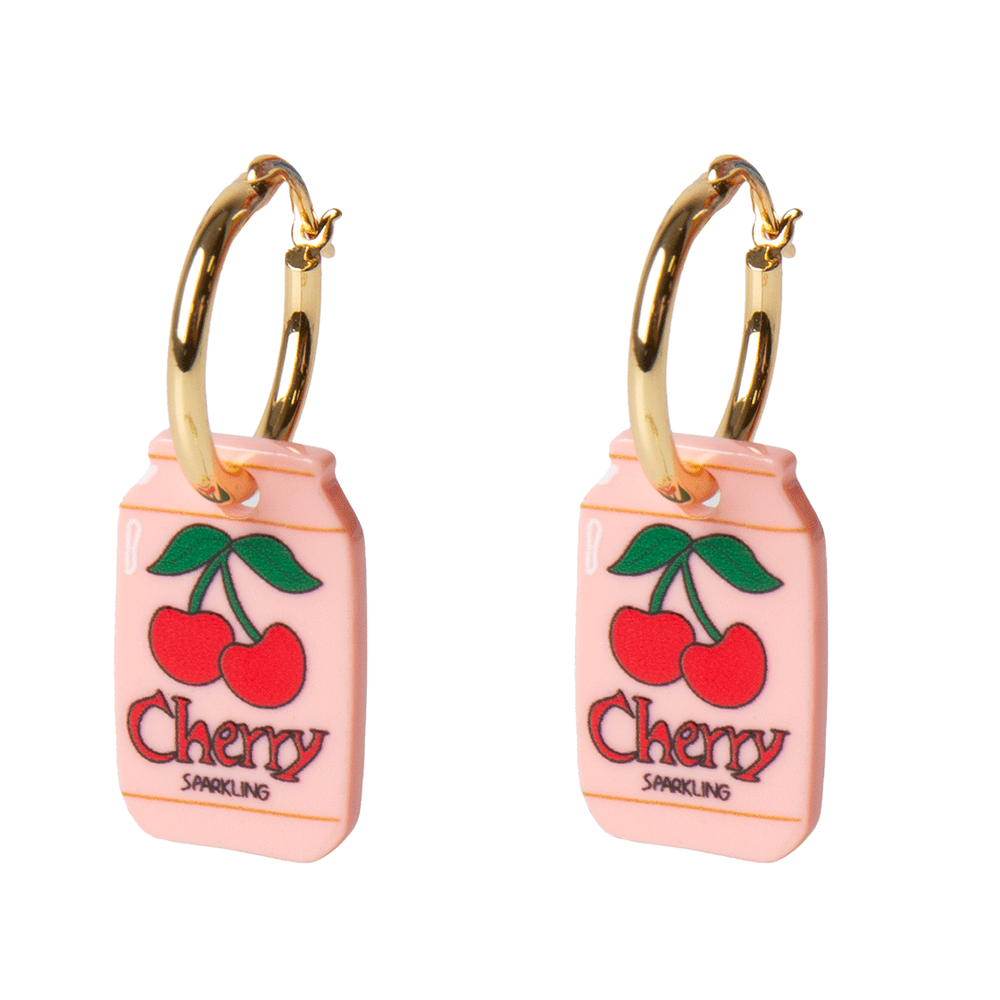 Cherry Soda Earring Eat My Socks Cherry Soda Earring
