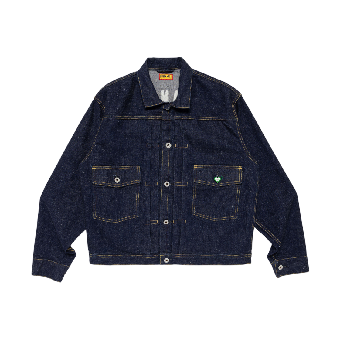 휴먼 메이드 휴먼 호프 데님 워크 자켓 인디고(Human Made Human Hope Denim Work Jacket Indigo) - 2