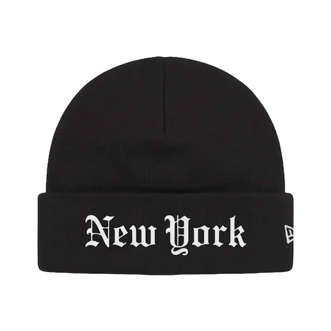 - Supreme New Era Shop Beanie New York Black - Offline Store Exclusive