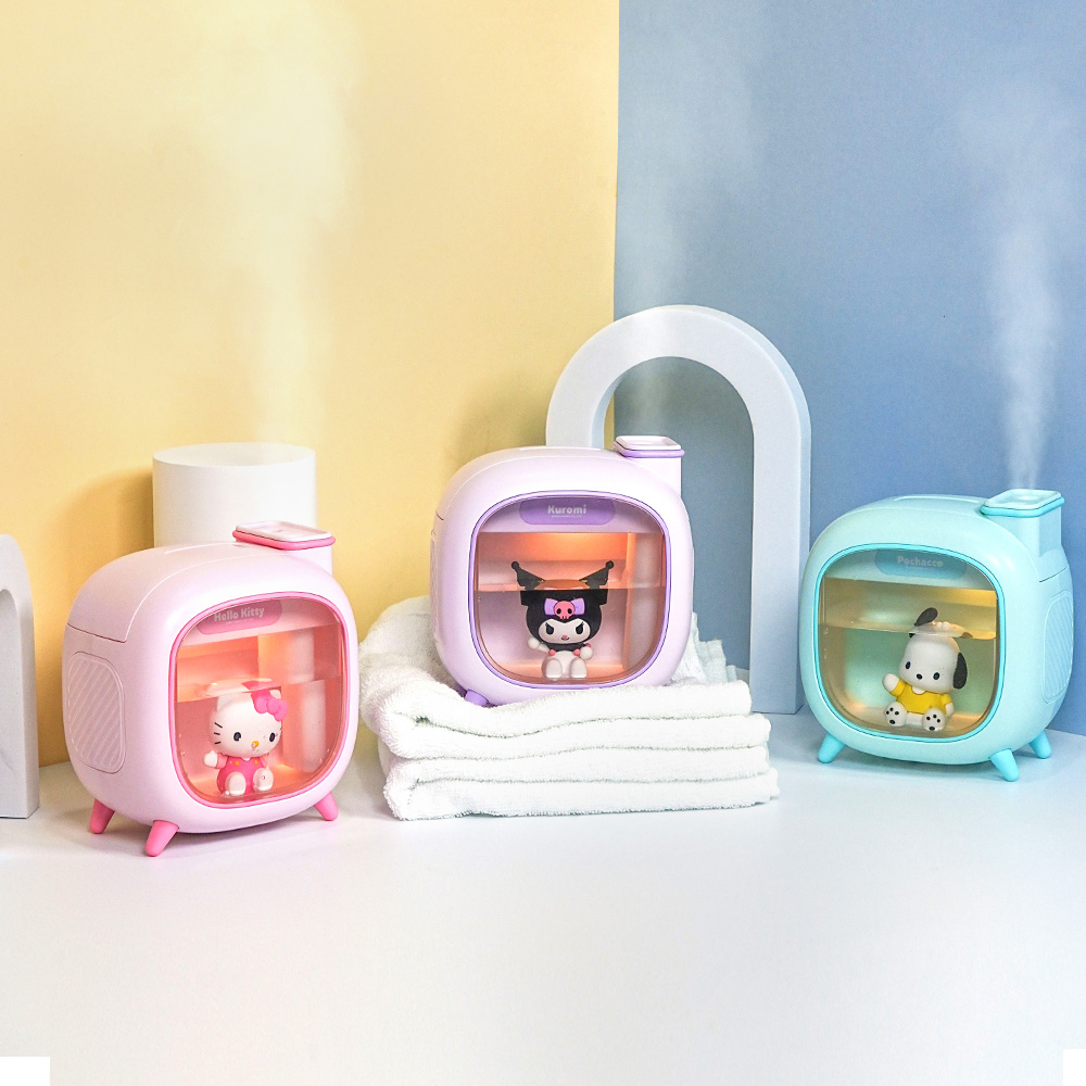 로이체 산리오 캐릭터즈 피규어 무드등 충전식 초음파 저소음 듀얼 가습기(Royche Sanrio Characters Figure Rechargeable Ultrasonic Low Noise Dual Humidifier Mood Light) - 6