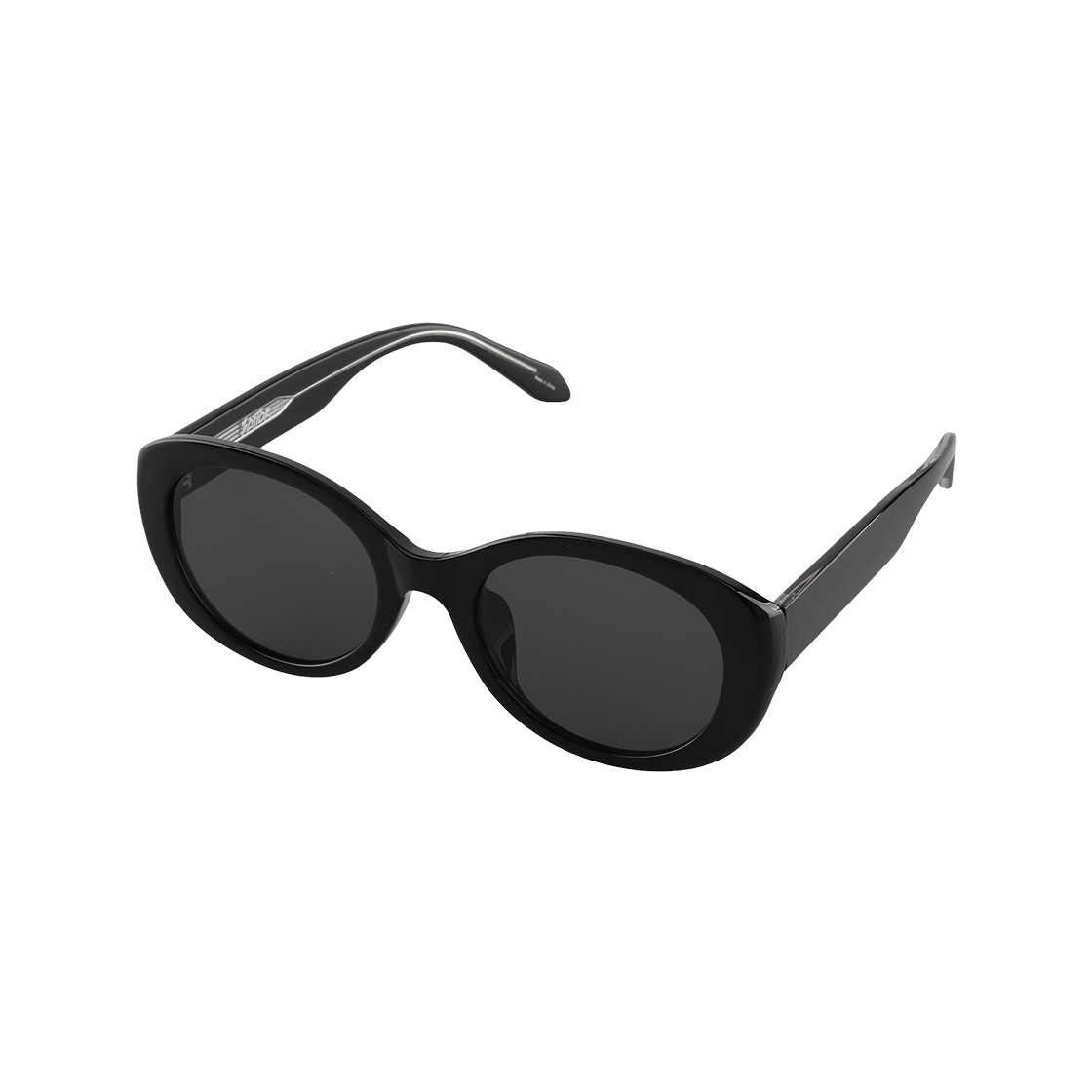 투디터 OPE 남자 여자 패션 라운드 볼드 자외선차단 선글라스 C1 블랙(2DITOR OPE Men’s and Women’s Fashion Round Bold UV Protection Sunglasses C1 BLACK) - 1