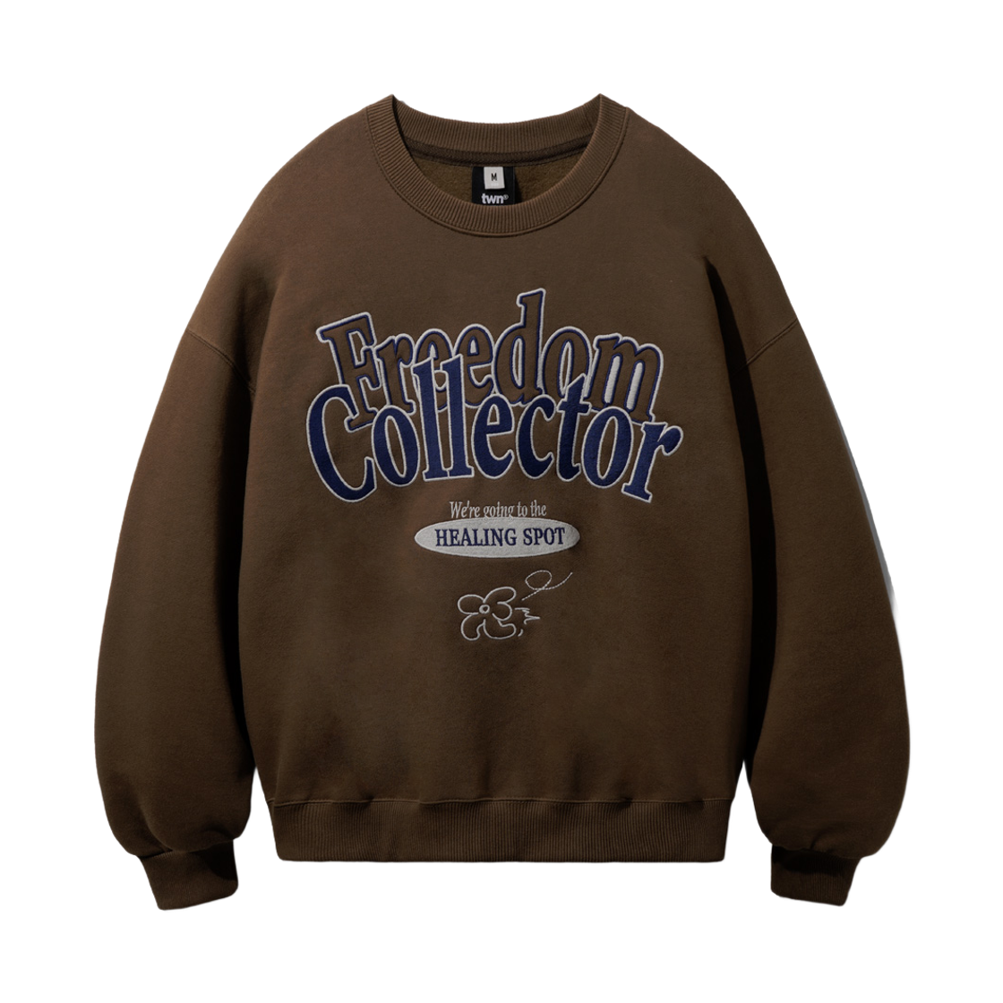 JYMT3581_brown_29 TWN Wegoing Sweatshirts Brown JYMT3581