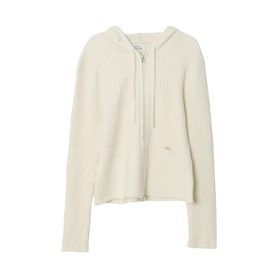P0000TTY maisonlehar Atti Knit Hood Zip-up Cardigan 3color