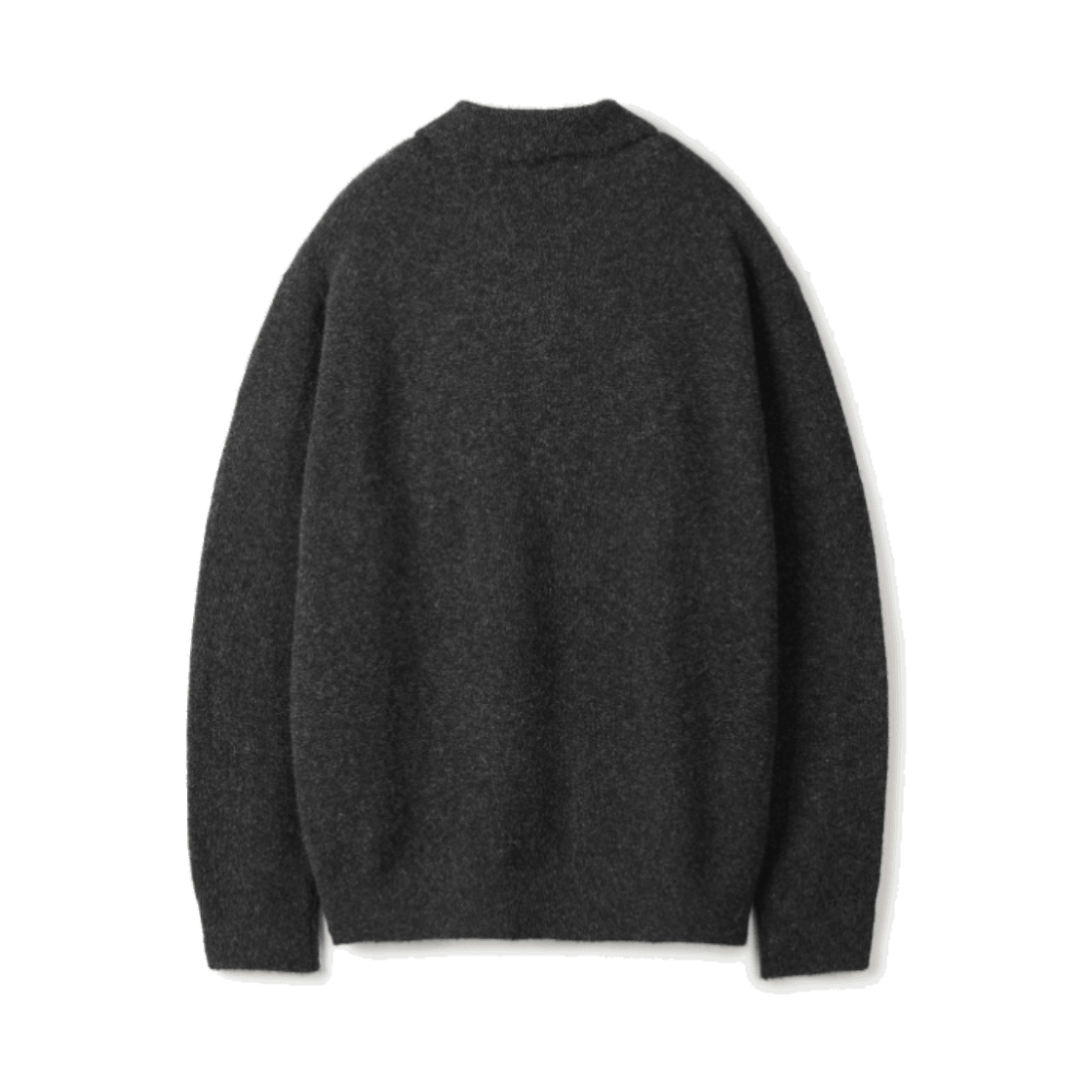 24/7시리즈 폴로 칼라 모헤어 니트 차콜(24/7 series Polo Collar Mohair Knit Charcoal) - 2