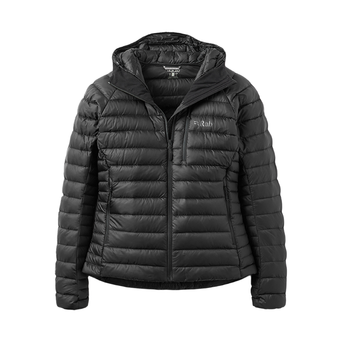 랩 마이크로라이트 알파인 후디 여 블랙(Rab Microlight Alpine Hoody W Black)