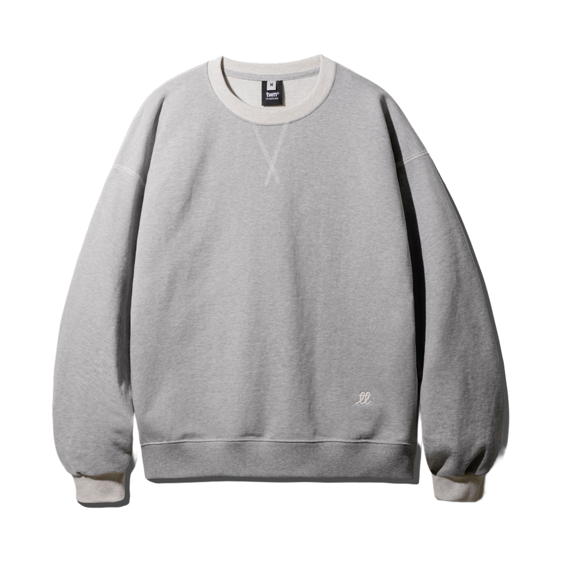 티떠블유엔 티티 뉴베이스 맨투맨 그레이 JYMT3606(TWN TT New Base Sweatshirts Gray JYMT3606)