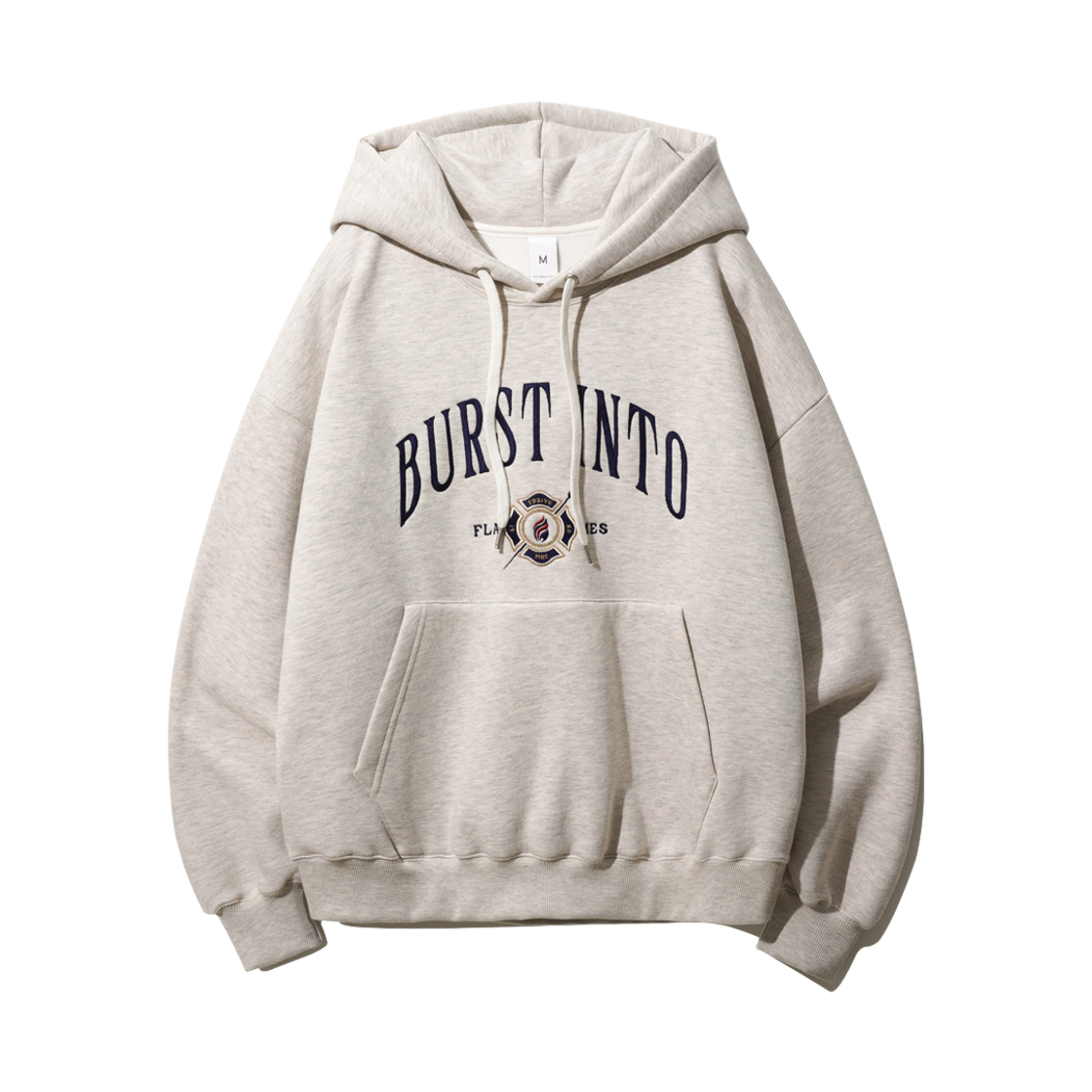 HHHD3454_oatmeal_29 TWN Flame Hoodie Oatmeal HHHD3454